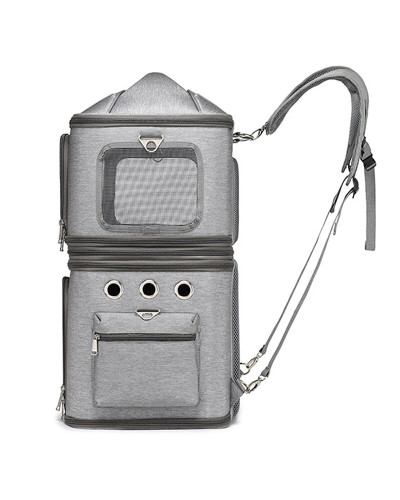 Cat backpack for 2 cats (or lots of kittens) Cat backpack for 2 cats (or lots of kittens)