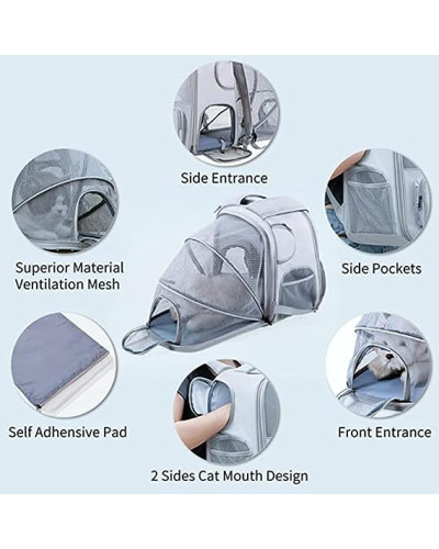 Classic cat backpack - expandable version Classic cat backpack - expandable version